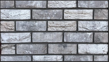 Cheap bricks - 65mm Grey Multi