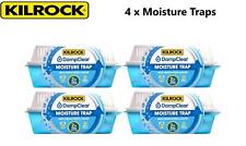 Kilrock Moisture Trap Slimline + 2 x 500g Crystals Caravan Motorhome H8039 X 4 