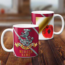 Personalised Duke Wellington's Mug British Military Cup Remembrance Gift TRM07