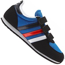 Adidas Originals Adistar Racer Kinder Schuhe Sneaker Trainer Blau Rot Weiss 23.5