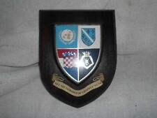 RFA SIR GERAINT OP GRAPPLE 93-94 ROYAL FLEET AUXILIARY CREST SHIELD WALL PLAQUE