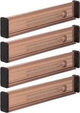 Set of 4 Drawer Organisers Dividers for Practical Kitchen Storage inserts new