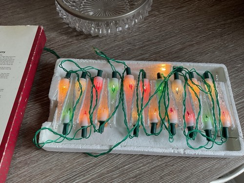 Vintage christmas tree lights - vintage,