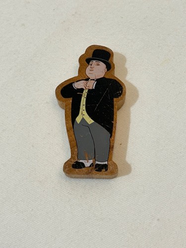 Wooden fat controller figure - controller,