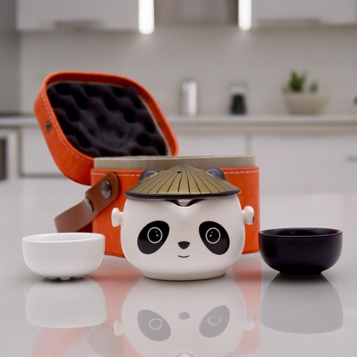 Kung panda teapot set two - -,