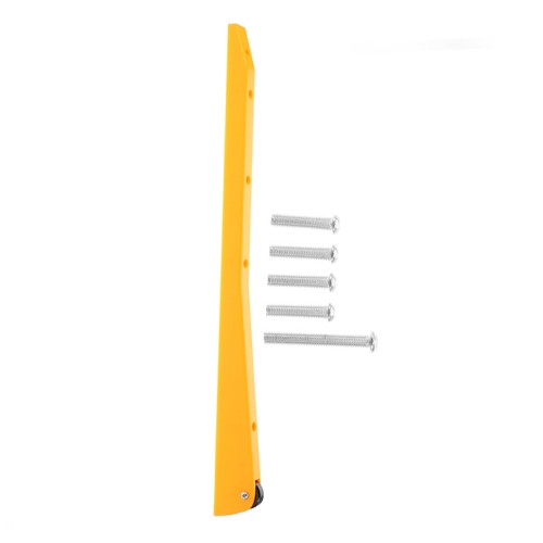 Orange plastic stretcher - plastic,