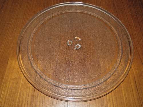 Glass microwave rotating - glass, plate