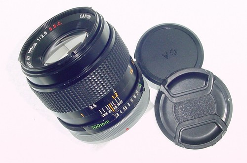 Canon 100mm s - f/2.8, s.s.c