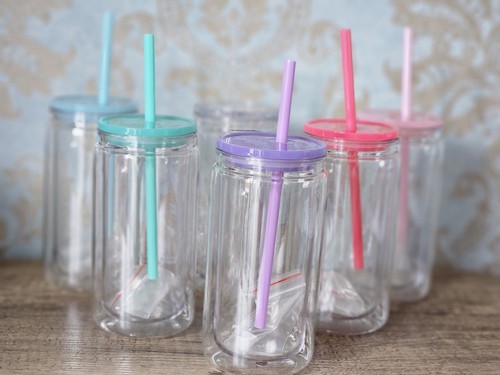1x16oz acrylic snowglobe blank - snowglobe,