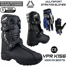 Kids Motorbike Boots Off Road