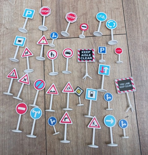 Road safety traffic signs toy - signs,