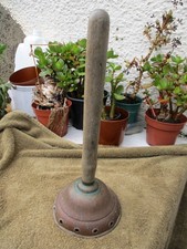 Vintage  Copper Posser - Washing Dolly - Laundry Washing Dolly Tub - Prop