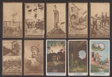 Cigarette cards hills - cigarette,