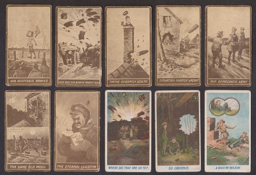 Cigarette cards hills - 10, x