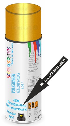 Paint for volkswagen - volkswagen, yellow