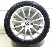 SMART FORTWO 2009 451  15" INCH ALLOY WHEEL & TYRE 175 55 R 15 /2007-14