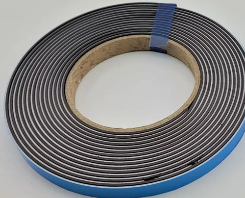 Magnetic tape white foamed - white,