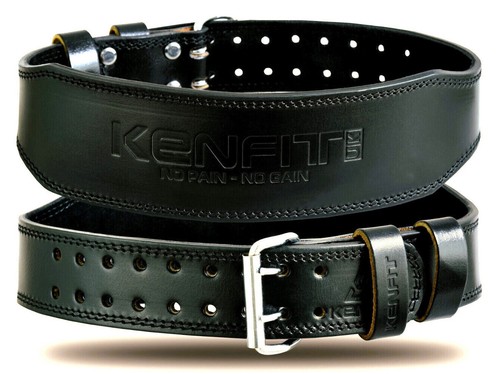 Weight lifting leather belt - lifting,