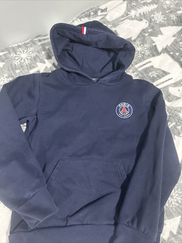 Psg essential logo hoodie - psg,