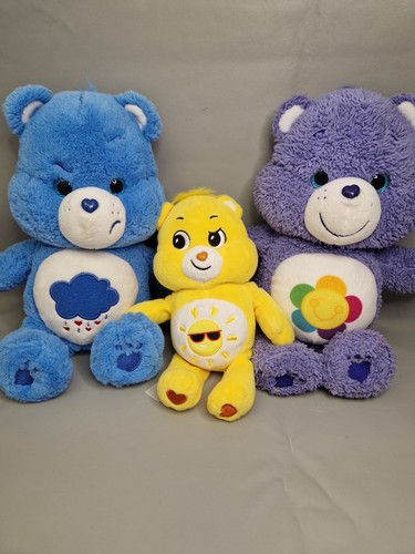 Bundle care bears soft toy - x3,