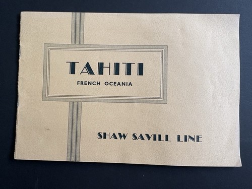 Shaw savill line 1961 - savill,