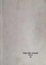 TOMOS MOPEDS ATX 50- ORIGINAL PARTS LIST CATALOGUE ( pink cover )