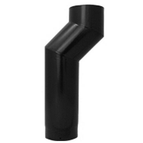 Single wall black stove - wall, pipe