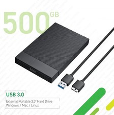 500GB External Portable 2.5"