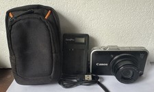 Canon PowerShot SX230 HS 12.1MP Compact Digital Camera USB charger 64GB SD card 