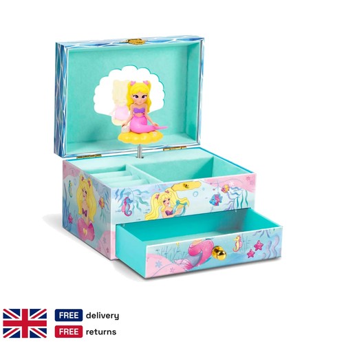Mermaid music box - box, girls