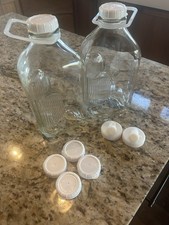 2 Pack Heavy Glass Milk