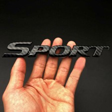 Black Carbon Fiber SPORT 3D