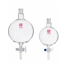 Borosilicate Spherical Separating Funnel 250ml-5000ml Lab Glassware Chemistry GB