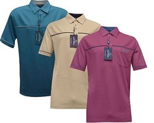 New Mens Short Sleeve Golf