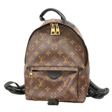 Louis Vuitton Monogram Palm Springs Backpack PM M44871 in Brown and Black, Women