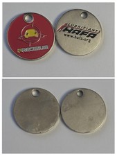 Lot 2 x metal shopping cart