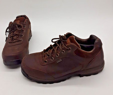 Brasher Mens Waterproof Brown Leather Dry Vibram Walking Shoes UK 9