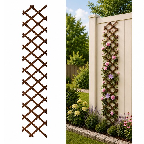 Expandable garden trellis - expandable,