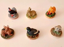 Tetley Tea Collectibles Animals Set of 6  1997