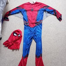 Used Rubies Official Marvel Deluxe Spiderman Costume Child large