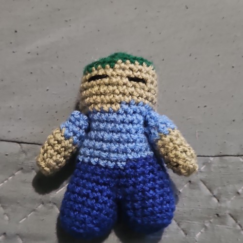 Handmade crochet mine craft - mine,