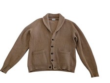 Drake's Men's Pure Cashmere Shawl Collar Cardigan Size Small