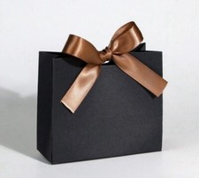 Black elegant gift bags - 5,