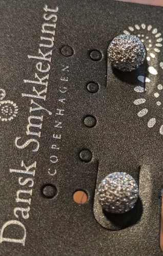 Dansk smykkekunst earrings - dansk,