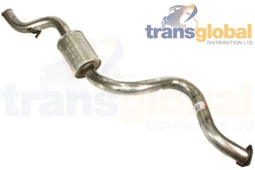 Rear tailpipe exhaust silencer - rear,