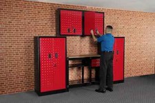 Hilka Work Bench Wall Unit