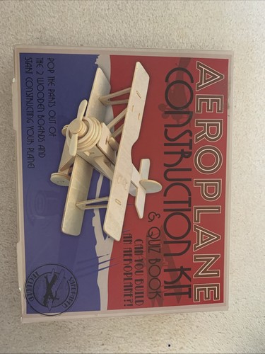 Wooden aeroplane construction - aeroplane,