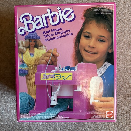 1988 mattel barbie knit magic - mattel,