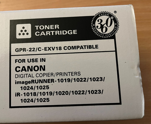 Katun black exv18 toner - katun, c-exv18