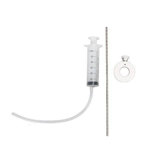 Fork oil level - oil, –